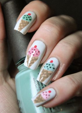Ice Cream nails