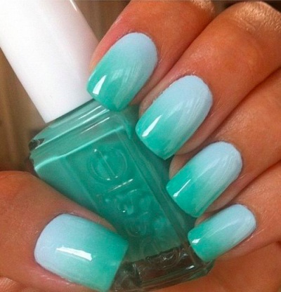 Mint Green Ombre Girlterestmag