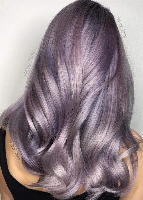 purple and gray
