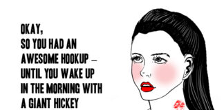 how to get rid of a hickey