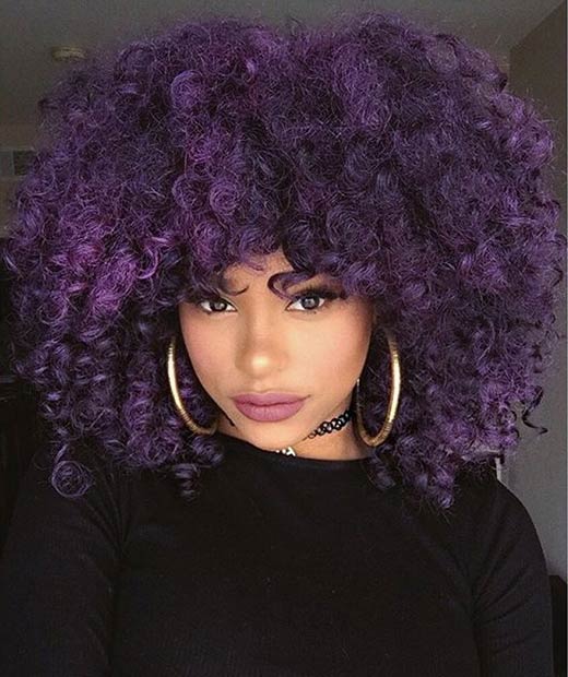 purple fade