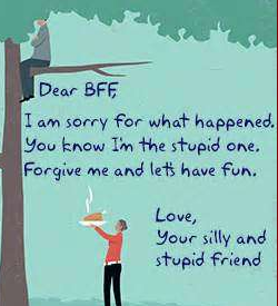 sorry quote for bff
