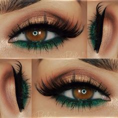 camouflage makeup for brown eyes