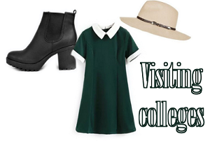 college summer outfit