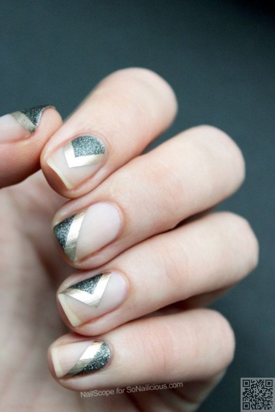 Silver Nails | 30 Gorgeous Silver Nail Designs