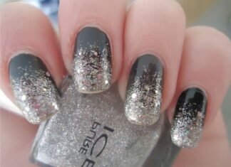 30 Eye-Catching Silver Nails silver nails