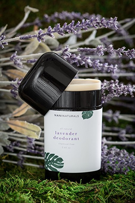 Nani Naturals Lavender Scent Truly Organic Natural Deodorant For Women