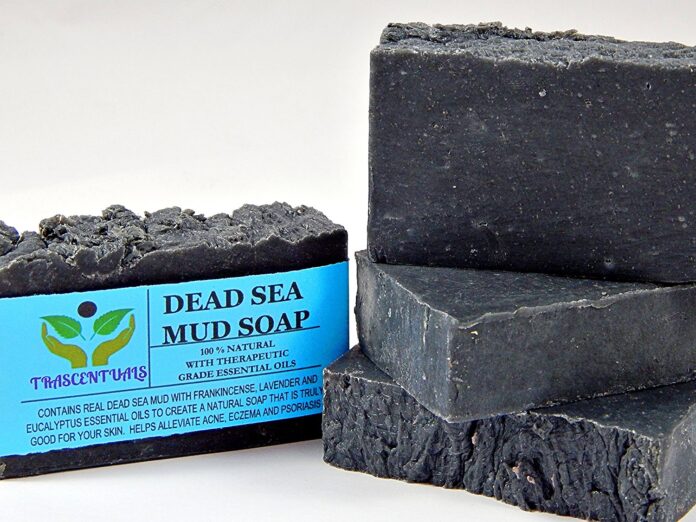 Dead Sea Mud Soap Bar 100% Organic & Natural