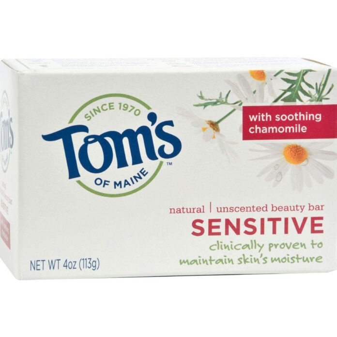 Tom's of Maine Natural Moisturizing Bar Sensitive with Chamomile