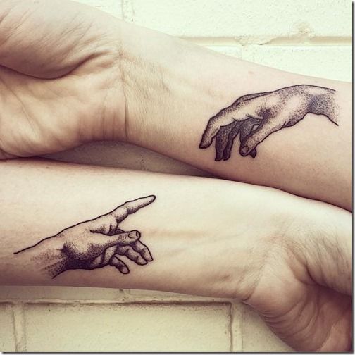 Hands tattoo