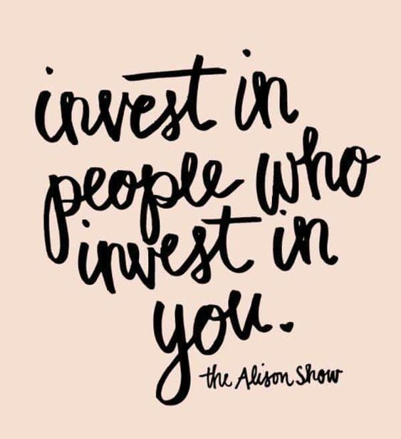 Invest In The Right People