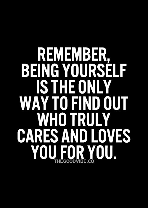 being yourself quotes