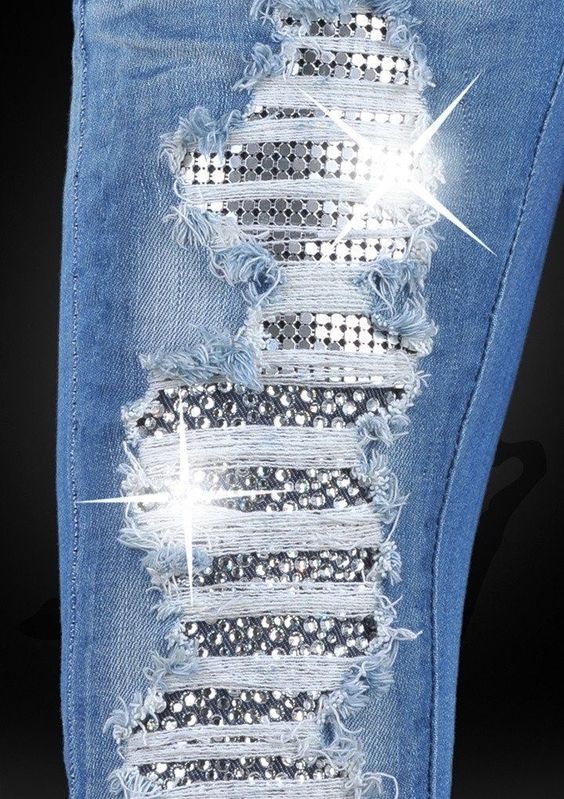 jeans with studs