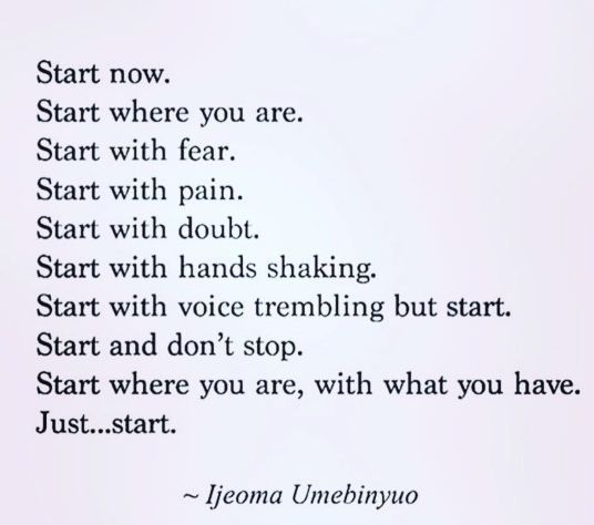 Beginning Now Quotes