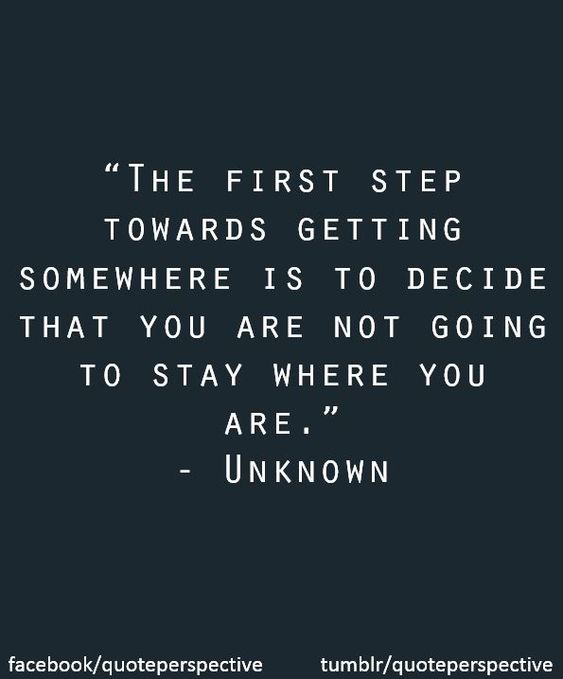 First Step Beginnings Quotes