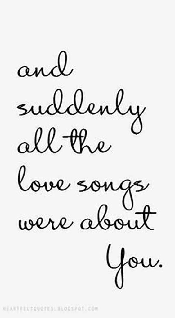 Love Songs Wedding Quotes