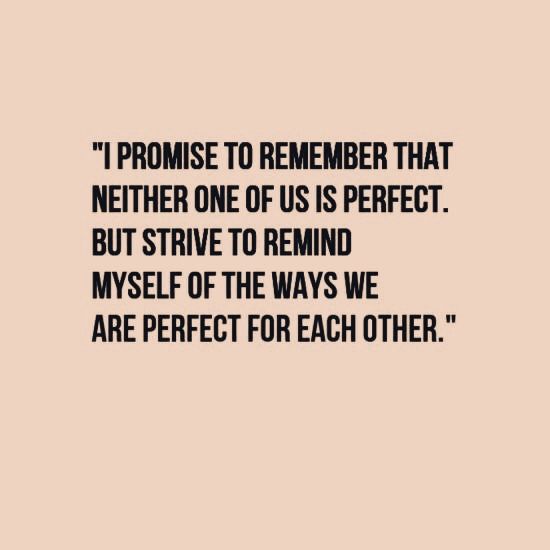 Perfect For Each Other Wedding Quotes