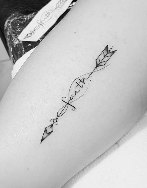 Arrow Faith Tattoos