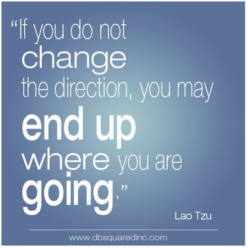 Change Direction Quotes