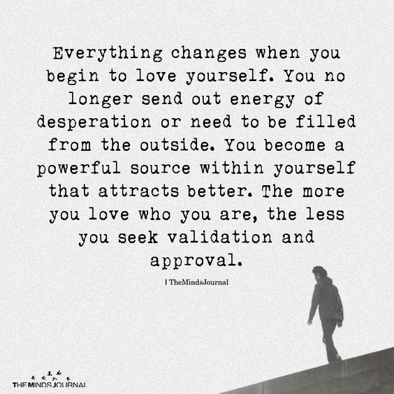 Change Love Yourself Quotes