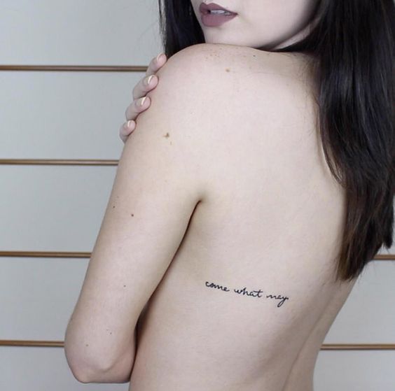 Dainty Quote Tattoos