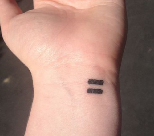 Equality Feminist Tattoos