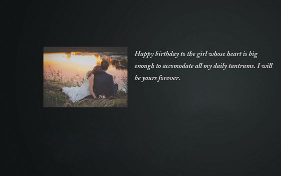 Forever Girl Birthday Quotes