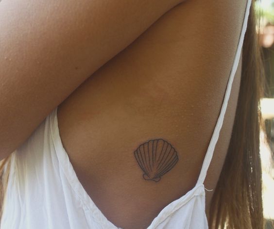 Girly Seashell Tattoos