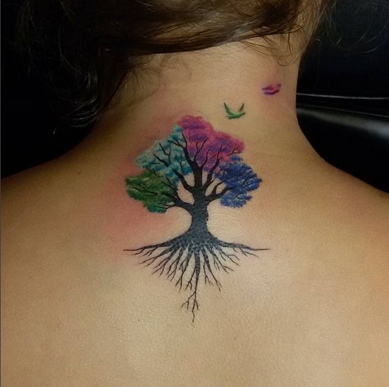 Girly Tree Tattoos
