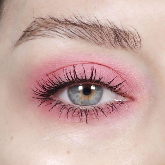 Pink Eye Make Up Looks – Soft Rose Pink