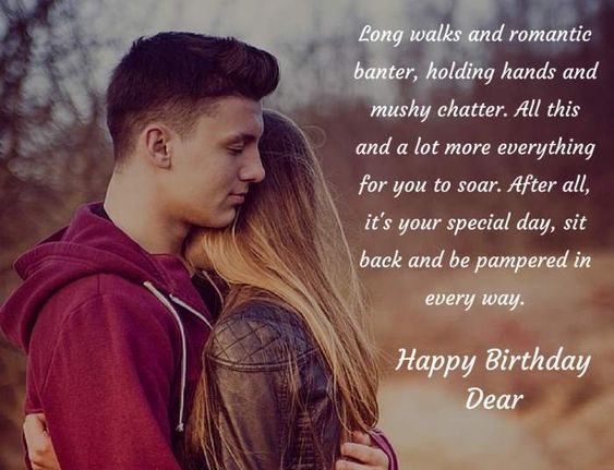Romantic GF Birthday Quotes