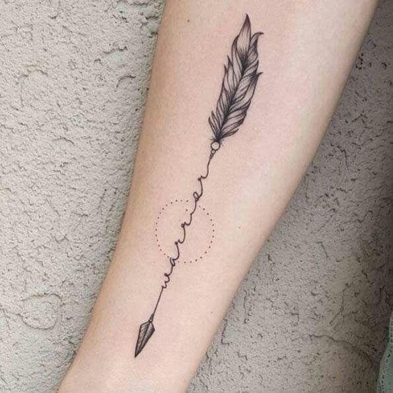 Strong Arrow Tattoos