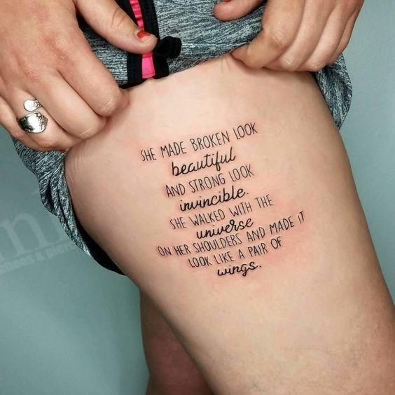 Cute And Small Tattoo Quotes For Girls