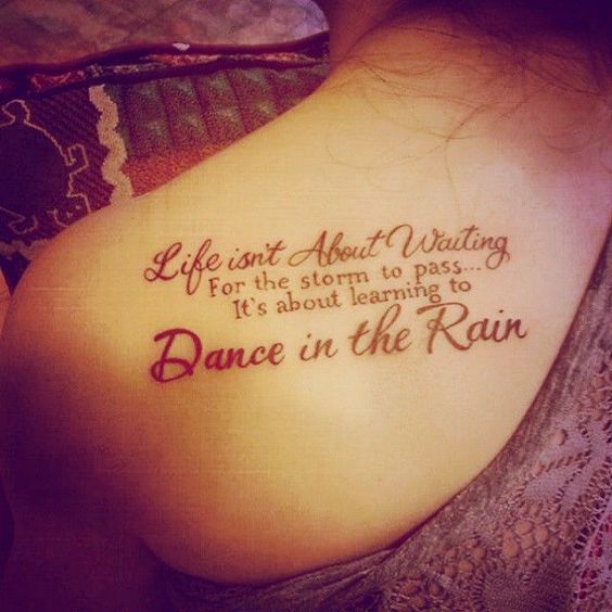 45 Quote Tattoos Filled With Life Inspiring Lessons