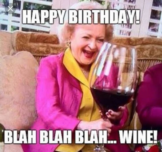 Wine Funny Birthday Quotes