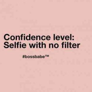 Confident Selfie Captions
