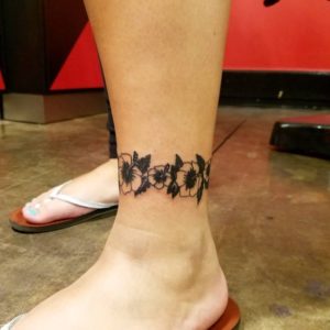 Floral-Ankle-Tattoos