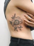 Flower-Rib-Tattoos