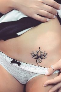 Hip-Lotus-Tattoos