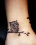 Owl-Ankle-Tattoos