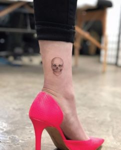 Skull-Ankle-Tattoos