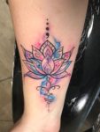 Tye-Dye-Lotus-Tattoos