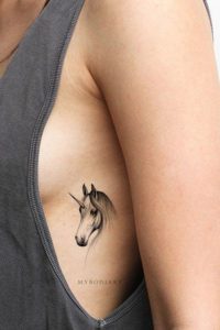 Unicorn-Rib-Tattoos