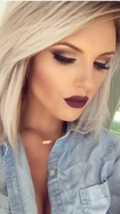 deep red wine lips deep makeup