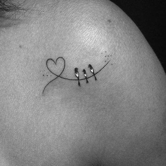 Human Heart Love Tattoos