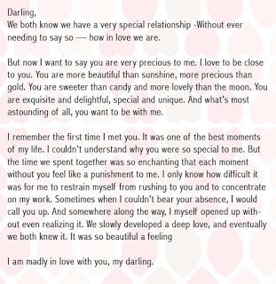 Letter To My Boyfriend from girlterest.com