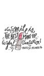 Smile makeup quote