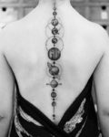 Space-spine-tattoos