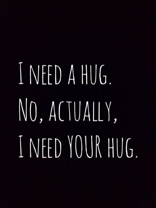 hug quotes for her