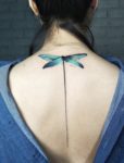 dragonfly-spine-tattoos